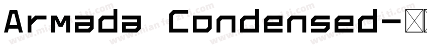 Armada Condensed字体转换